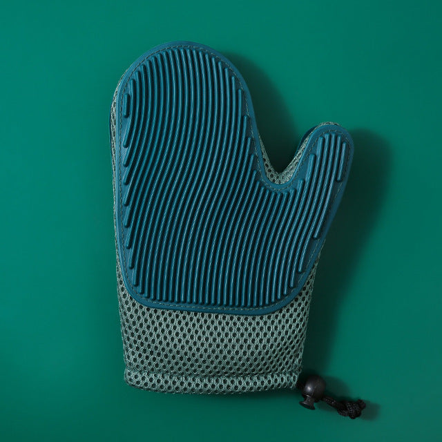 Guantes sedosos para el cuidado de mascotas
